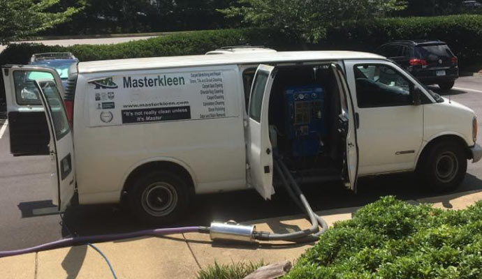 MasterKleen service vehicle