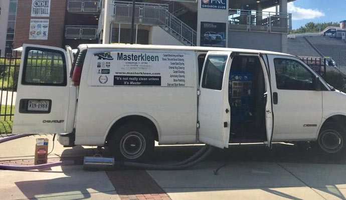 Master Kleen service vehicle