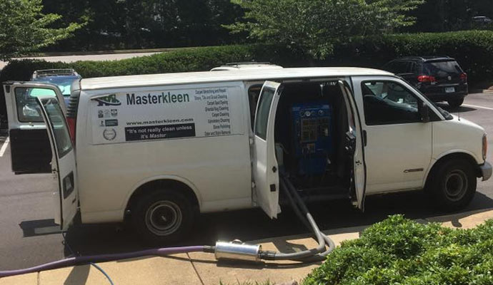 MasterKleen service vehicle