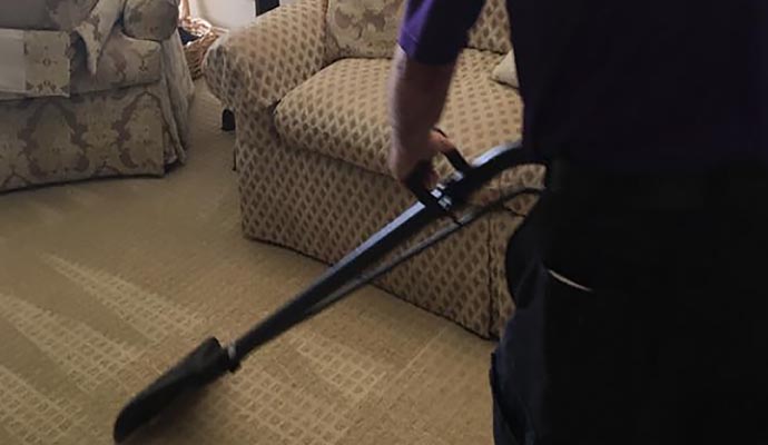 Professional caret cleaning