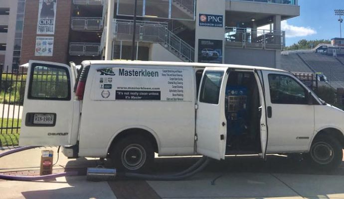 Masterkleen service vehicle