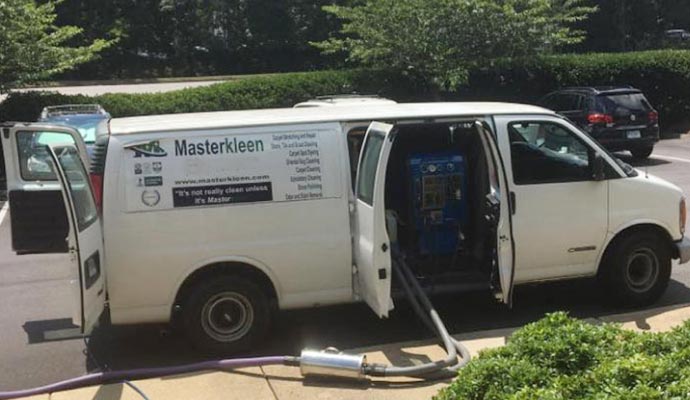 MasterKleen service vehicle