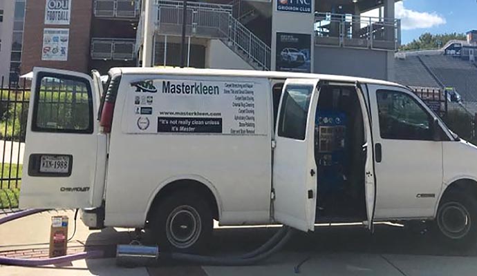 Masterkleen service vehicle