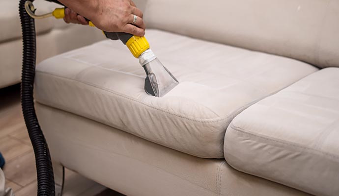 Professional sofa cleaning